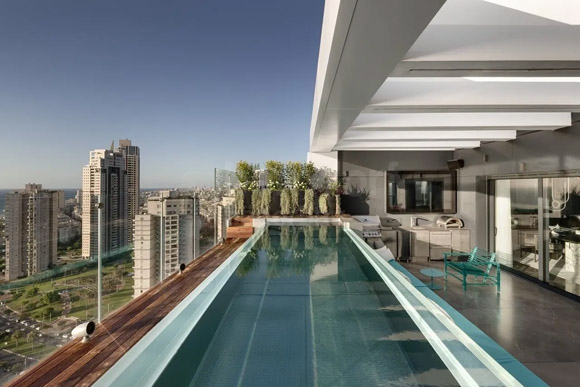 Stainless stainless steel swimming pool