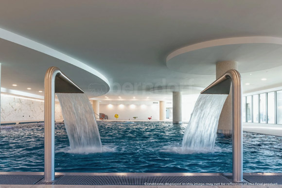 Stainless stainless steel swimming pool